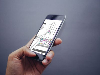 Kart over terminalen OSL