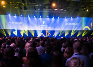 Oslo Business Forum Leadership in changing times, The Qube, Gardermoen