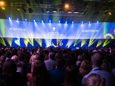 Oslo Business Forum Leadership in changing times, The Qube, Gardermoen
