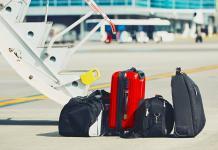 Luggage at the airport