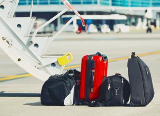Luggage at the airport