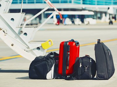Luggage at the airport